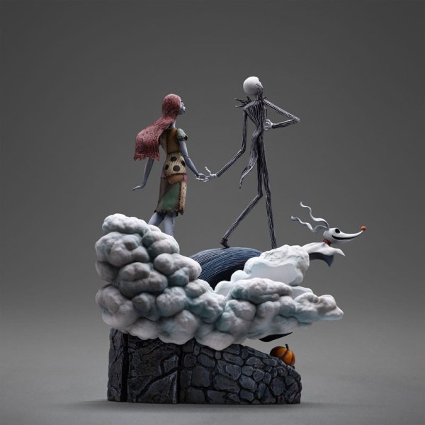 Jack et Sally Art Scale Deluxe - Disney L'étrange Noël de Monsieur Jack