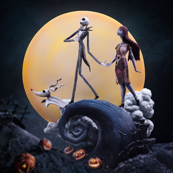 Jack et Sally Art Scale Deluxe - Disney L'étrange Noël de Monsieur Jack
