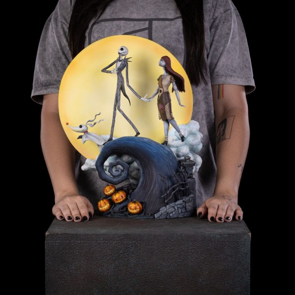 Jack et Sally Art Scale Deluxe - Disney L'étrange Noël de Monsieur Jack