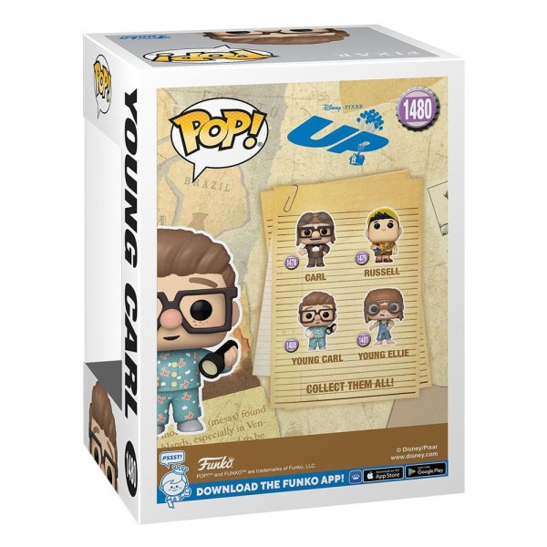 FUNKO POP! 1480 Jeune Carl - Disney Là-haut 2