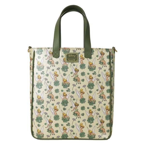 Tote Bag avec porte-monnaie trèfle à 4 feuilles - DISNEY LOUNGEFLY Fée Clochette 4