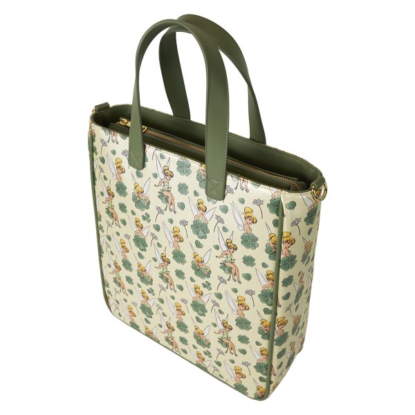 Tote Bag avec porte-monnaie trèfle à 4 feuilles - DISNEY LOUNGEFLY Fée Clochette 4