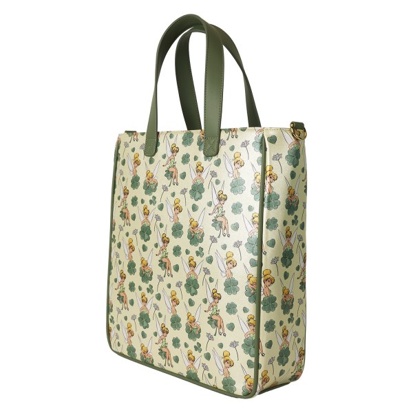Tote Bag avec porte-monnaie trèfle à 4 feuilles - DISNEY LOUNGEFLY Fée Clochette 4