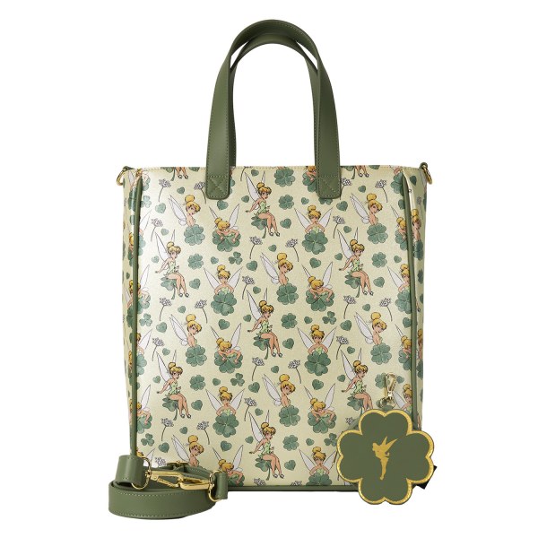 Tote Bag avec porte-monnaie trèfle à 4 feuilles - DISNEY LOUNGEFLY Fée Clochette 4