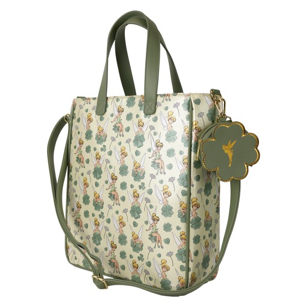 Tote Bag avec porte-monnaie trèfle à 4 feuilles - DISNEY LOUNGEFLY Fée Clochette 4
