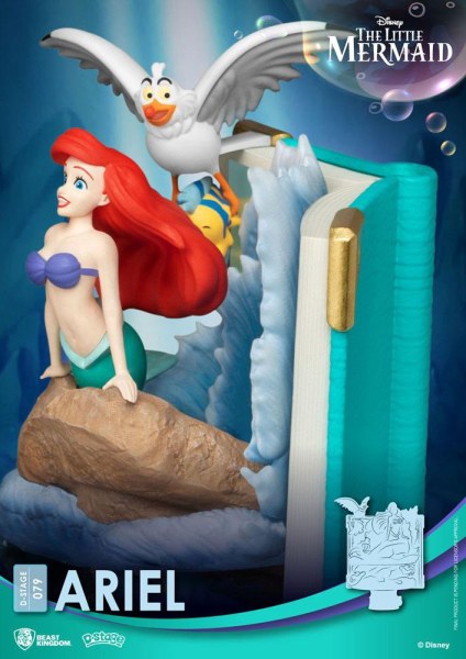 Disney diorama PVC D-Stage Story Book Series Ariel 15 cm