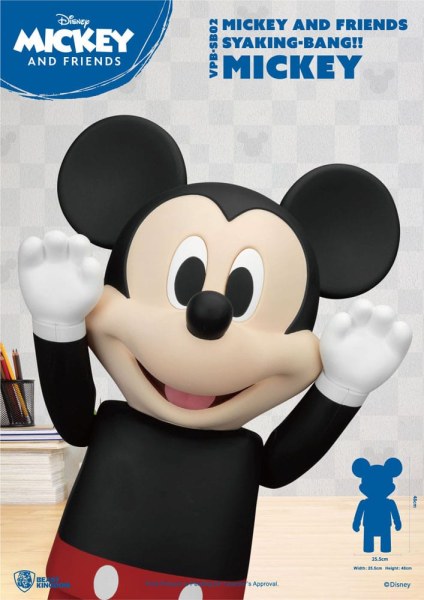 Disney Syaking Bang tirelire de vinyle Mickey and Friends Mickey 48 cm