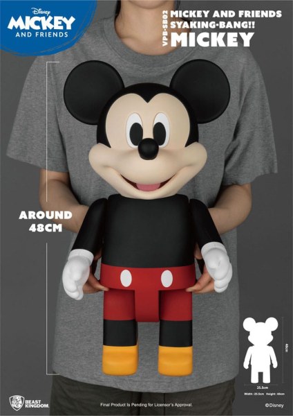 Disney Syaking Bang tirelire de vinyle Mickey and Friends Mickey 48 cm