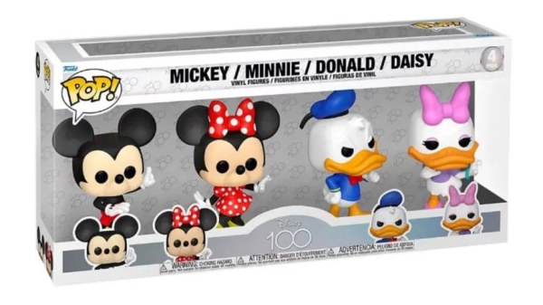 Disney pack 4 figurines POP! Movies Vinyl Classics 9 cm
