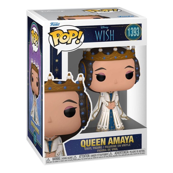 Wish POP! 1393 Disney Figurine en vinyle Reine Amaya 9 cm