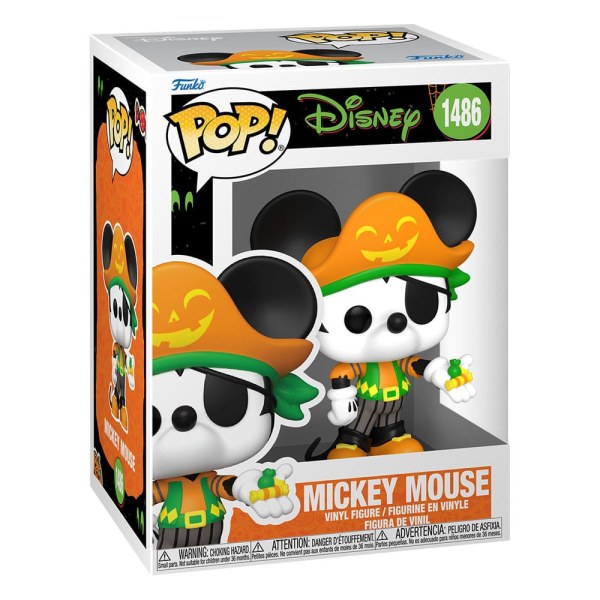 Figurine en vinyle Disney POP! 1486 Halloween Pirate Mickey 9 cm