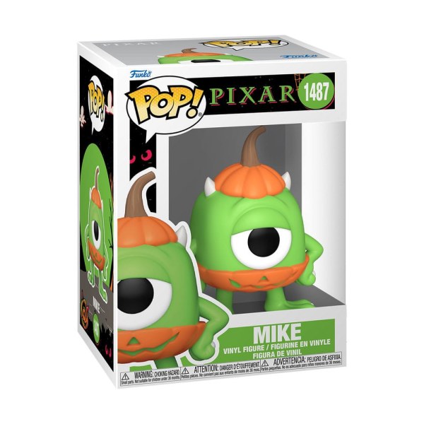 Figurine en vinyle Disney POP! 1487 Pixar Halloween Mike 9 cm