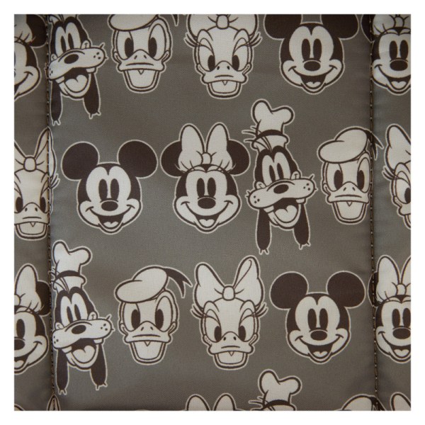 Mini sac à dos seau à cordon de serrage en toile imprimé Mickey et ses amis - DISNEY LOUNGEFLY