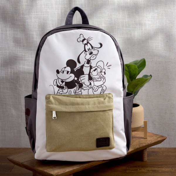 Sac à dos en toile et nylon Mickey et ses amis - DISNEY LOUNGEFLY