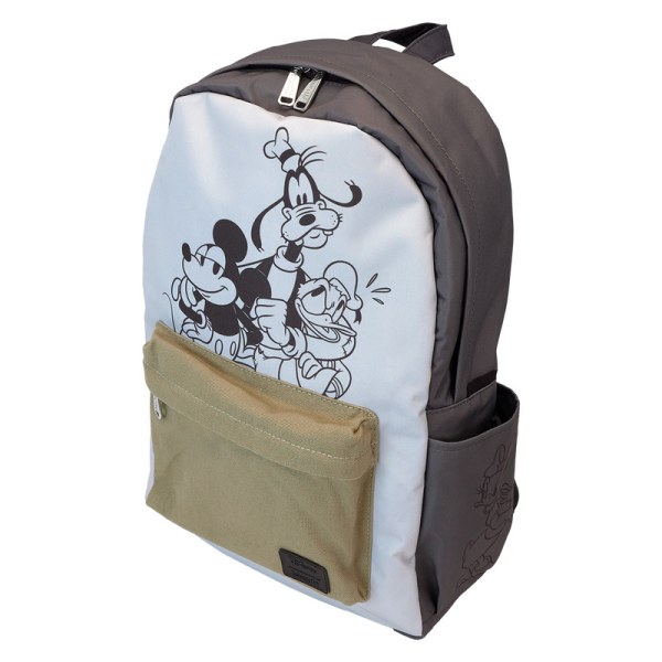 Sac à dos en toile et nylon Mickey et ses amis - DISNEY LOUNGEFLY