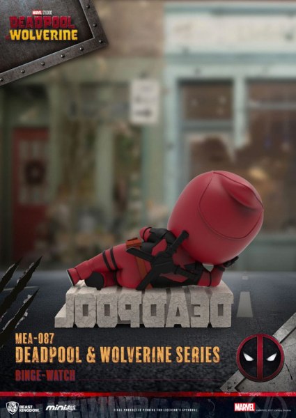 Deadpool 3 figurines Deadpool & Wolverine Series Mini Egg Attack Set 8 cm