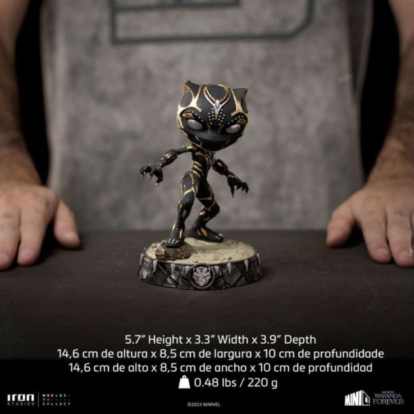 Black Panther Wakanda Forever figurine Mini Co. PVC Shuri 15 cm