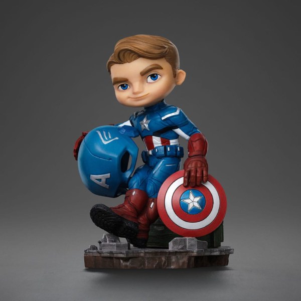 Avengers Infinity Saga figurine Mini Co. PVC Captain America 14 cm