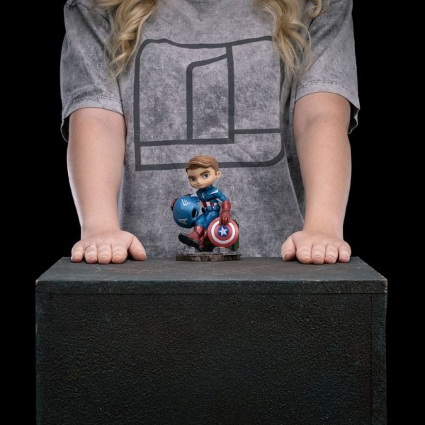 Avengers Infinity Saga figurine Mini Co. PVC Captain America 14 cm
