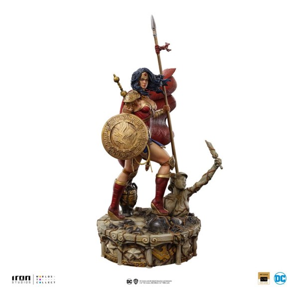 Wonder Woman Unleashed statuette 1/10 BDS Art Scale Wonder Woman 30 cm