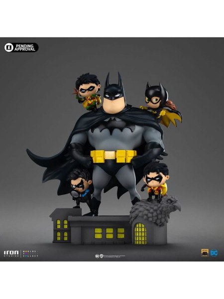 Batman figurine Animated icons PVC Batman Family 18 cm