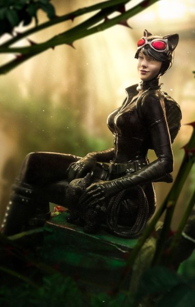 DC Comics statuette 1/10 Deluxe Art Scale Catwoman (Gotham City Sirens) 21 cm