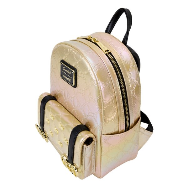 Hello Kitty 50th Anniversary by Loungefly sac à dos Mini Metallic Gold