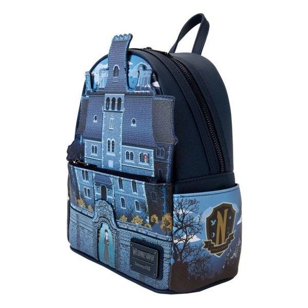 Wednesday by Loungefly sac à dos Mini Nevermore Academy