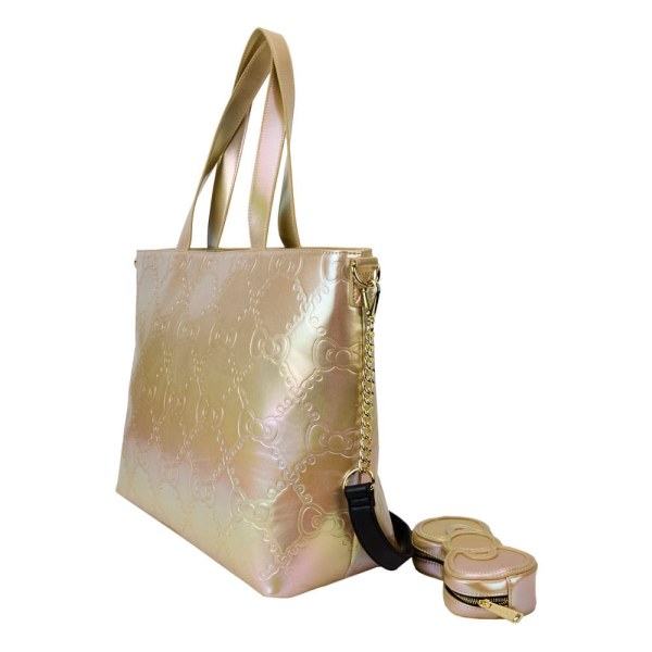 Hello Kitty by Loungefly sac shopping 50th Anniversary Gold
