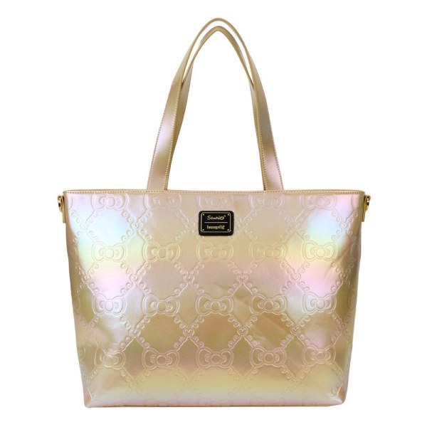 Hello Kitty by Loungefly sac shopping 50th Anniversary Gold