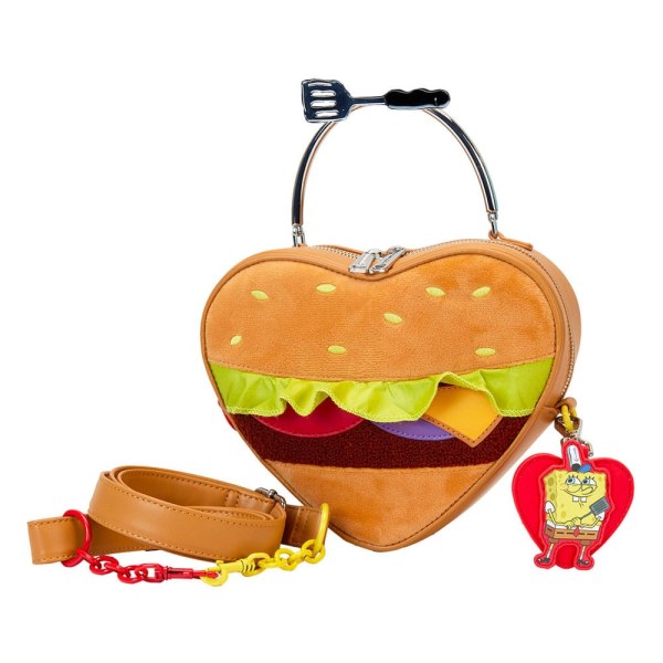 Nickelodeon by Loungefly sac à bandoulière Spongebob Krabby Patty Plush