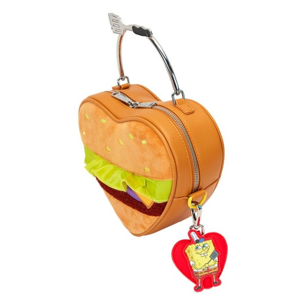 Nickelodeon by Loungefly sac à bandoulière Spongebob Krabby Patty Plush