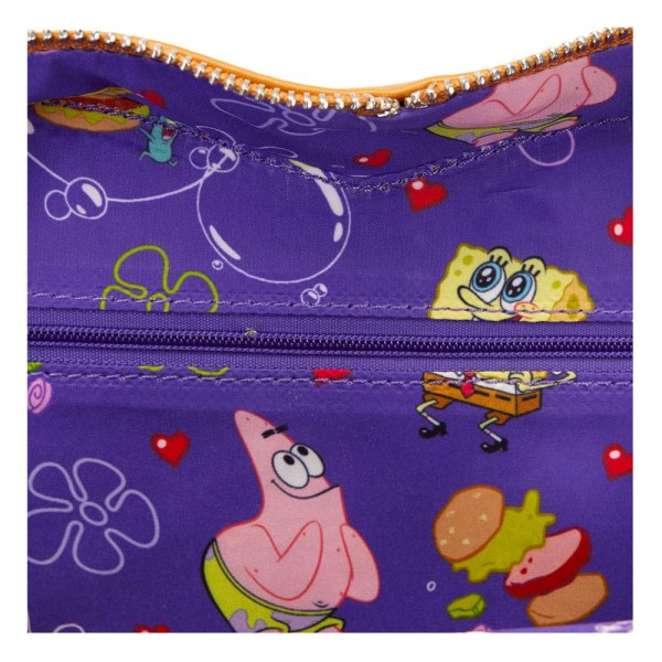Nickelodeon by Loungefly sac à bandoulière Spongebob Krabby Patty Plush