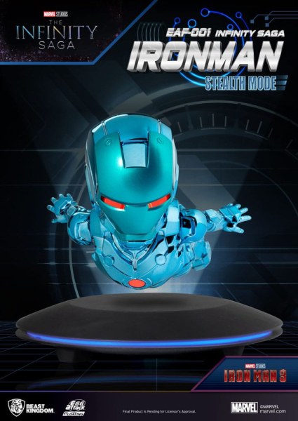 Marvel figurine Egg Attack Floating The Infinity Saga Ironman Stealth Mode 16 cm