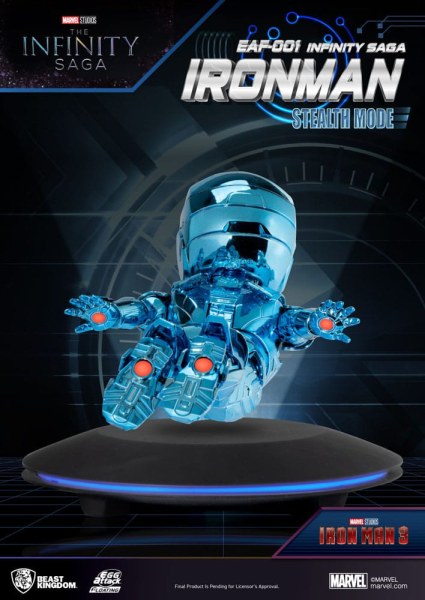 Marvel figurine Egg Attack Floating The Infinity Saga Ironman Stealth Mode 16 cm