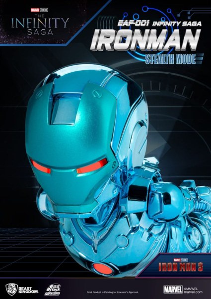 Marvel figurine Egg Attack Floating The Infinity Saga Ironman Stealth Mode 16 cm