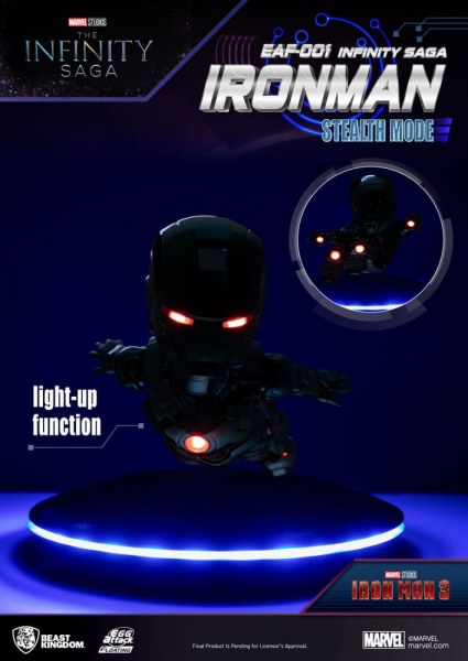 Marvel figurine Egg Attack Floating The Infinity Saga Ironman Stealth Mode 16 cm