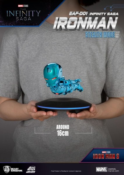 Marvel figurine Egg Attack Floating The Infinity Saga Ironman Stealth Mode 16 cm