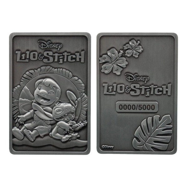 Édition limitée de Lingot Disney Lilo & Stitch