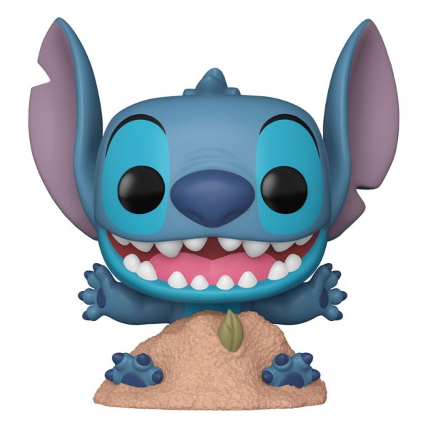 Figurine en vinyle POP! 1566 Lilo et Stitch Stitch dans le sable 9 cm