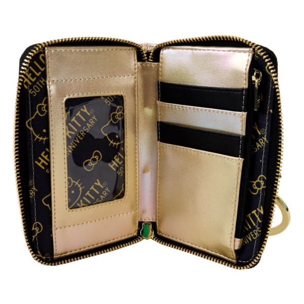 Hello Kitty by Loungefly Porte-monnaie 50th Anniversary Gold