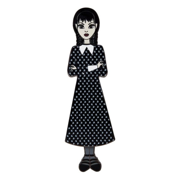 Wednesday by Loungefly Pin set 4 pin's émaillés Wednesday Addams Paper Doll 3 cm