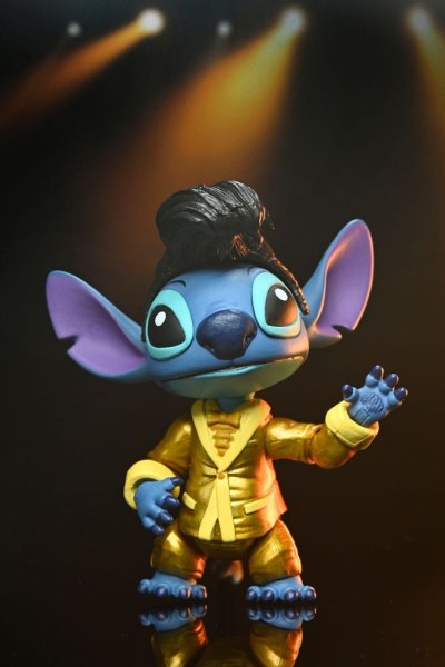 Figurine Elvis Stitch Ultimate Gold Suit Lilo & Stitch 18 cm