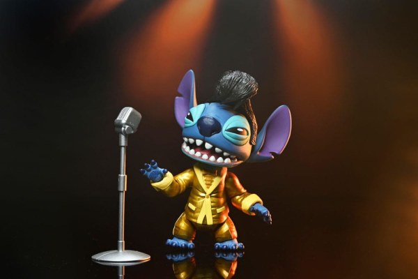 Figurine Elvis Stitch Ultimate Gold Suit Lilo & Stitch 18 cm