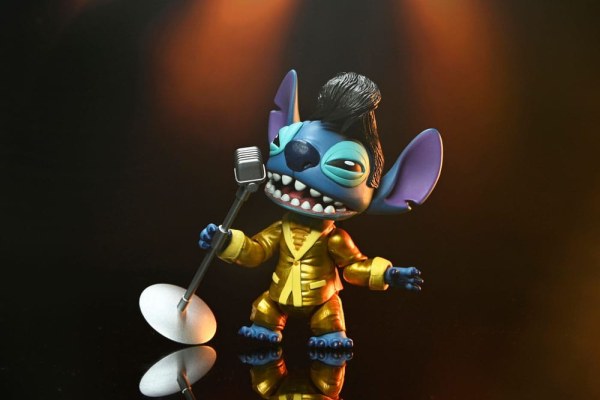 Figurine Elvis Stitch Ultimate Gold Suit Lilo & Stitch 18 cm