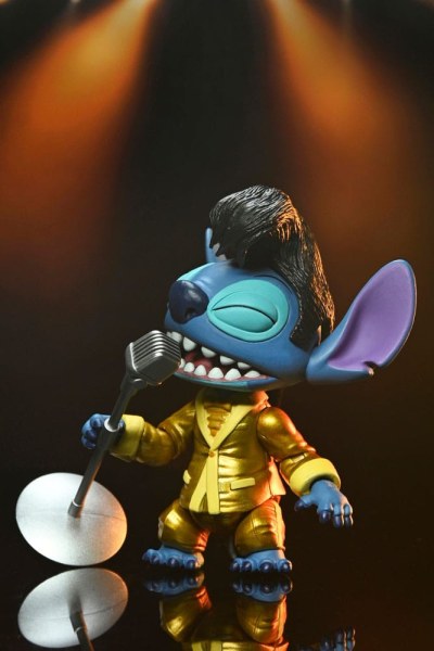 Figurine Elvis Stitch Ultimate Gold Suit Lilo & Stitch 18 cm