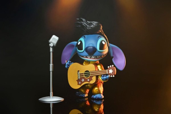 Figurine Elvis Stitch Ultimate Gold Suit Lilo & Stitch 18 cm