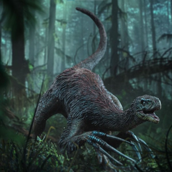 Jurassic World: Dominion statuette 1/20 Demi Art Scale Therizinosaurus 29 cm