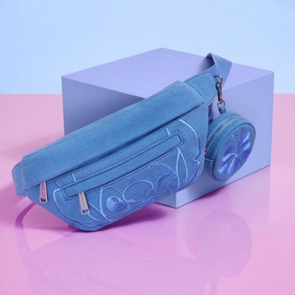 Sac banane avec porte-monnaie Stitch Ohana - DISNEY LOUNGEFLY