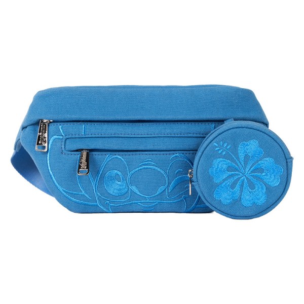 Sac banane avec porte-monnaie Stitch Ohana - DISNEY LOUNGEFLY